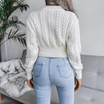 Carolina Sweater Top (White)